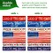 G128 Combo Pack: Garden Flag Stand 36x16IN & Garden Flag Land of the Free Liberty Printed 12x18IN Double Sided